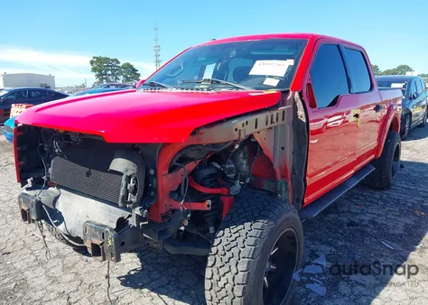 2015 Ford F150 Supercrew from USA, damaged, VIN 1FTEW1C82FKD03550